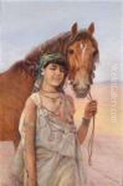 Madchen Mit Pferd - view 1