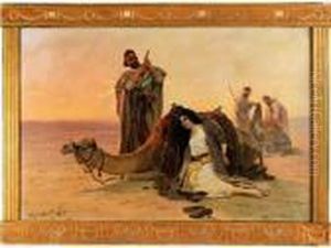 Araber Mit Sklavenmadchen