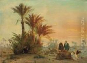 The Oasis At Dusk