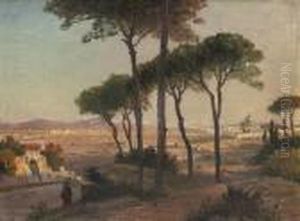 Travellers On The Roman Campagna