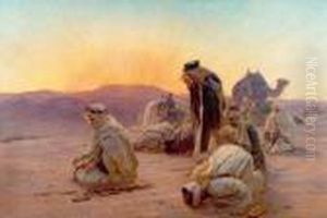 Evening Prayer. by Otto Pilny