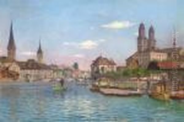 Boating At Zurich - view 1
