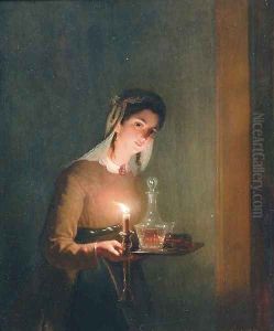 A bedtime drink by Johannes Rosierse