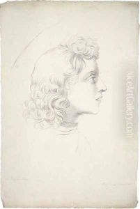 The head of an angel, after Filippino Lippi by Marianna Rinuccini