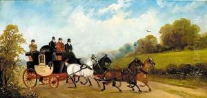 A coach and four by Philip H. Rideout