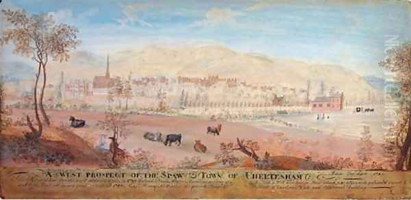 View of Cheltenham from the west - view 1