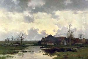In de Peel, molens aan de oude Maas along the river