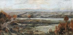 La Seine, Environs De Rouen En Hiver