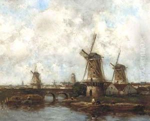 Windmills near Dordrecht