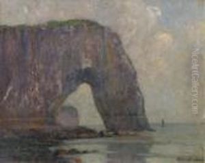 Les Falaises D'etretat by Robert Antoine Pinchon
