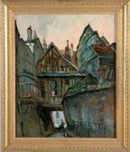 Rouen, Passage Rue Malpalu - view 1