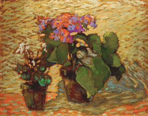 Pots De Geraniums by Robert Antoine Pinchon