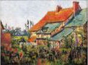 Les Toits Rouges, Circa 1904-1905 by Robert Antoine Pinchon