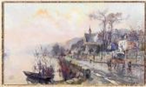 La
Seine A La Bouille - view 1