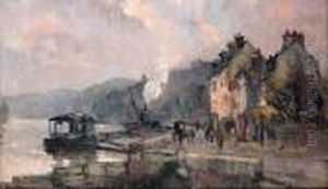 Figures By A Harbour
