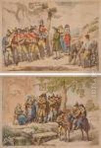 Briganti All'osteria by Bartolomeo Pinelli