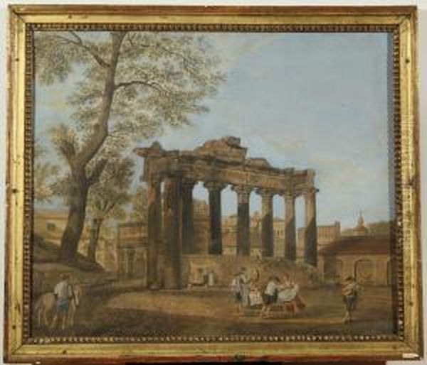 The Temple Of Concord, Rome - view 1