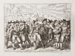 Il Meo Pataccaovvero Roma In Feste Nei Trionfi Di Vienna] by Bartolomeo Pinelli