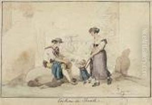 Costume Di Tivoli by Bartolomeo Pinelli