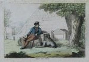 Riposo Dell'autore by Bartolomeo Pinelli