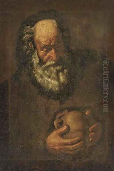 A hermit saint - view 1