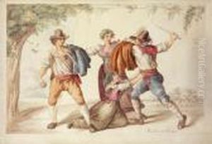 Lite Fra Giovani by Bartolomeo Pinelli