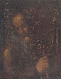 A male saint by Jusepe de Ribera