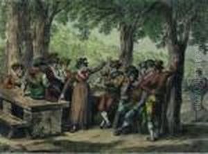 A) Donna Romana Improvvisando In
Poesia, All'osteria Del Carciofo, Vicino Le Terme Antoniane, Il Giorno
Della Festa Del Divino Amore - B) Varie Maschere Di Carattere Del
Carnevale Di Roma - C) Combattimento Di Trasteverini E Monticiani, Con
Sassi A) Donna Romana Improvvisando In
Poesia, All'osteria Del Carciofo, Vicino Le Terme Antoniane, Il Giorno
Della Festa Del Divino Amore - B) Varie Maschere Di Carattere Del
Carnevale Di Roma - C) Combattimento Di Trasteverini E Monticiani, Con
Sassi