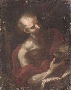 Saint Jerome in his Study by Jusepe de Ribera