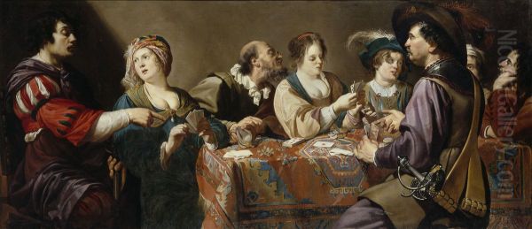 Card players - view 1