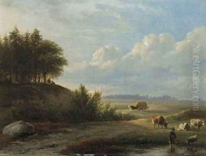 In de Holm te Westerbork in de provincie Drenthe by Jan Van Ravenswaay