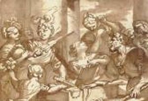 Achilles And The Daughters Of Lycomedes