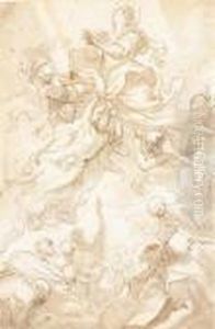 L'assomption De La Vierge by Domenico Piola