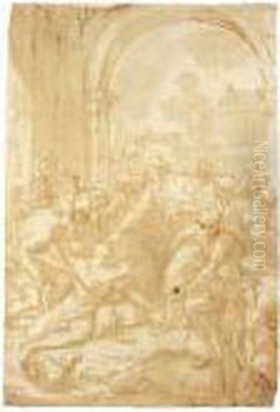 Christ Healing A Cripple - view 1
