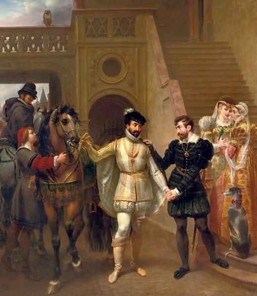 A royal meeting - view 1