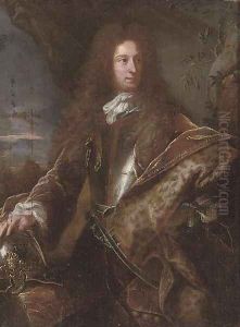Portrait of a gentleman, traditionally identified as John Churchill, 1st Duke of Marlborough (1650-1722) by Hyacinthe Rigaud