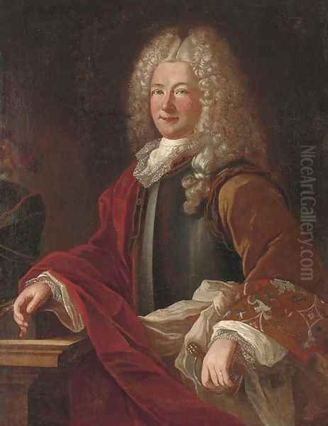 Portrait of a gentleman, standing, three-quarter-length, in a breast plate - view 1