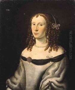 Portrait of Catherina Elisabeth van Soeteren by Jan Van Rossum