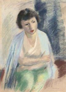 Portrait of a lady by Vera Rockline