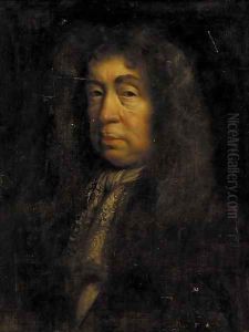 Portrait of the Duke of Layderdale, half-length, in a dark coat and lace jabot