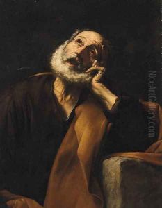 The Penitent Saint Peter by Jusepe de Ribera