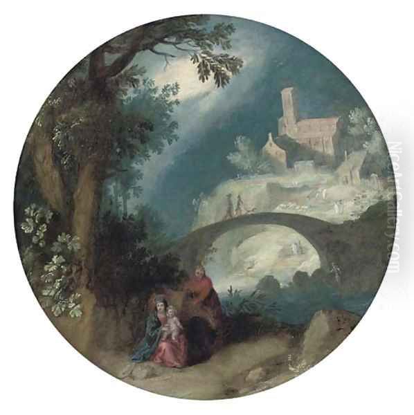 The Rest on the Flight into Egypt - view 1