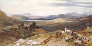 Balintore, Forfarshire by Thomas Miles Jnr Richardson