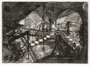 The Arch With A Shell Ornament by Giovanni Battista Piranesi