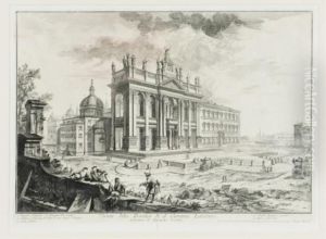 Veduta Della Basilica Di S. Giovanni Laterano by Giovanni Battista Piranesi