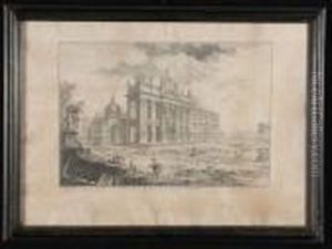 Veduta Della Basilica Di San Giovanni In Laterano by Giovanni Battista Piranesi