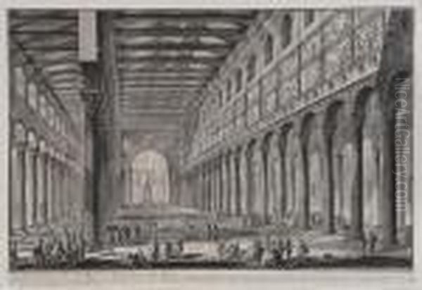 Veduta Della Basilica Di S. Paolo Fuor Delle Mura - view 1