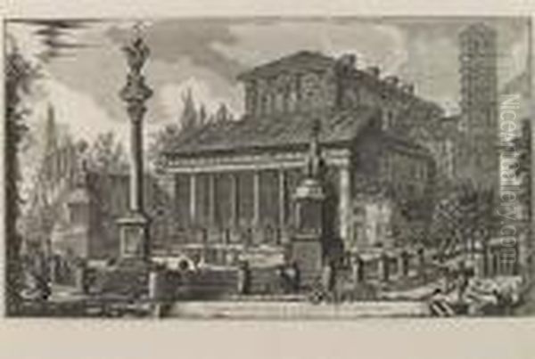 Veduta Della Basilica Di S. Lorenzo Fuor Delle Mura - view 1