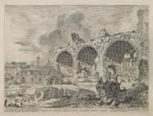 Veduta Degli Avanzi Del Tempio Della Pace by Giovanni Battista Piranesi
