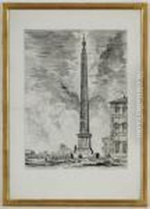 Obelisco Egizio, Piazza San Giovanni In Laterano by Giovanni Battista Piranesi